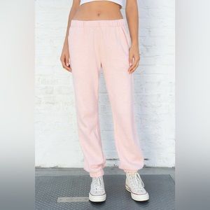 Brandy Melville Baby Pink Rosa Sweatpants